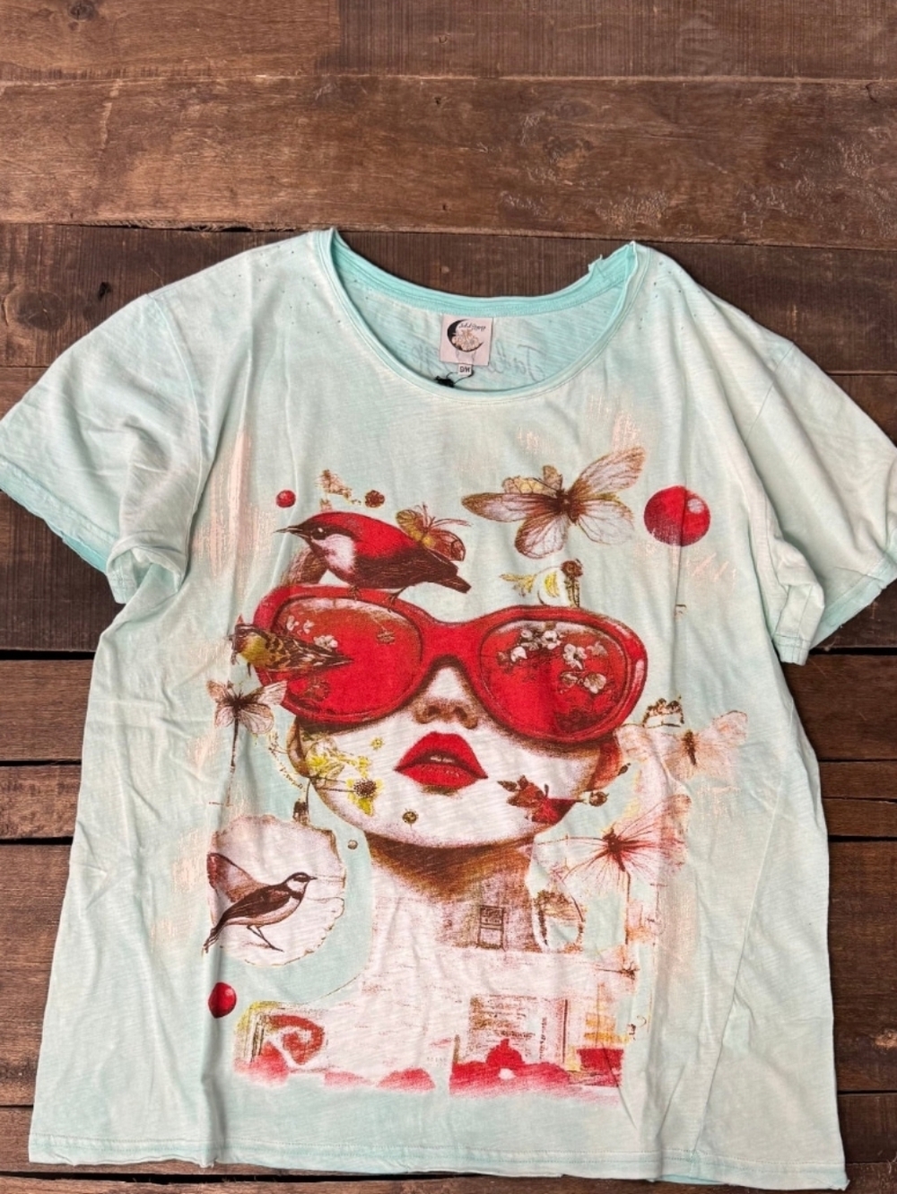 💎BRAND NEW Jaded Gypsy Bubble Dreams Moon Dance Tee